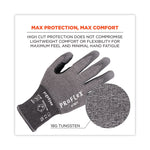 ProFlex 7071 ANSI A7 PU Coated CR Gloves, EN388: 4X42F, 9" Long, X-Large, Gray, 12 Pairs