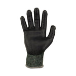 ProFlex 7070 ANSI A7 Nitrile Coated CR Gloves, EN388: 4X42F, 9" Long, XX-Large, Green, 12 Pairs