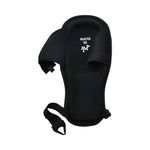 ProFlex 342 Injected Gel Knee Pads, Extra Long Cap, Hook and Loop Closure, One Size Fits Most, Black, Pair