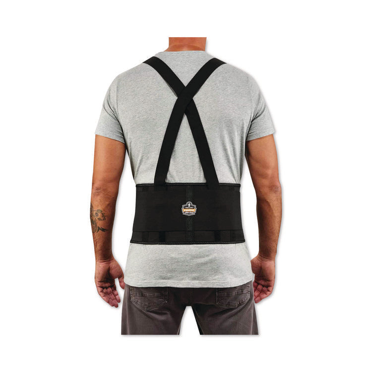 ProFlex 1650 Economy Elastic Back Support Brace, X-Small, 20" to 25" Waist, Black