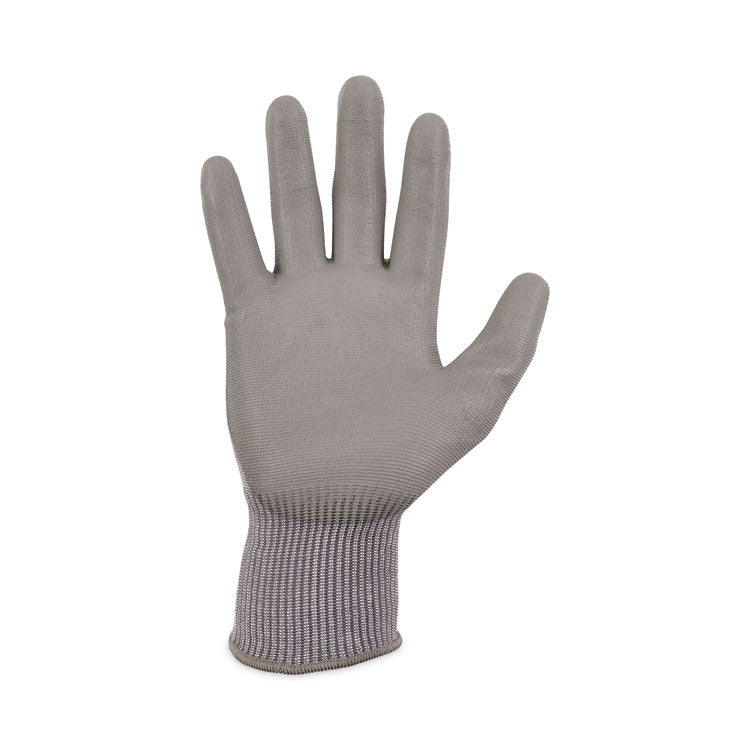 ProFlex 7024 ANSI A2 PU Coated CR Gloves, EN388: 4X42B, 9" Long, X-Large, Gray, Pair