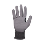 ProFlex 7071 ANSI A7 PU Coated CR Gloves, EN388: 4X42F, 9" Long, Medium, Gray, 12 Pairs