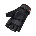ProFlex 900 Half-Finger Impact Gloves, EN388: 1121X, Small, Black, Pair
