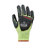 ProFlex 7141 ANSI A4 DIR Nitrile-Coated CR Gloves, EN388: 4X42DP, 9" Long, X-Large, Lime, 72 Pairs/Carton