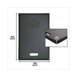 ProFlex 381 Standard Foam Kneeling Pad, 0.5", Medium, Black