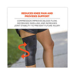 ProFlex 601 Knee Compression Sleeve, Small, Black