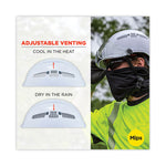 Skullerz 8975-MIPS Class C Safety Helmet with MIPS Elevate Ratchet Suspension, White
