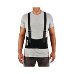 ProFlex 1650 Economy Elastic Back Support Brace, 4X-Large, 52" to 58" Waist, Black
