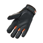 ProFlex 9015F(x) Certified Anti-Vibration Gloves with Dorsal Protection, EN388: 2121X, Small, Black, Pair