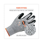 ProFlex 7031 ANSI A3 Nitrile-Coated CR Gloves, EN388: 4X42C, 10" Long, Large, Gray, 144 Pairs/Carton