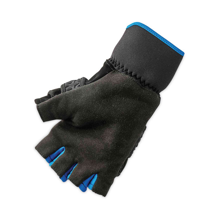 ProFlex 816 Thermal Flip-Top Gloves, EN388: 3423X, 9" Long, X-Large, Black, Pair