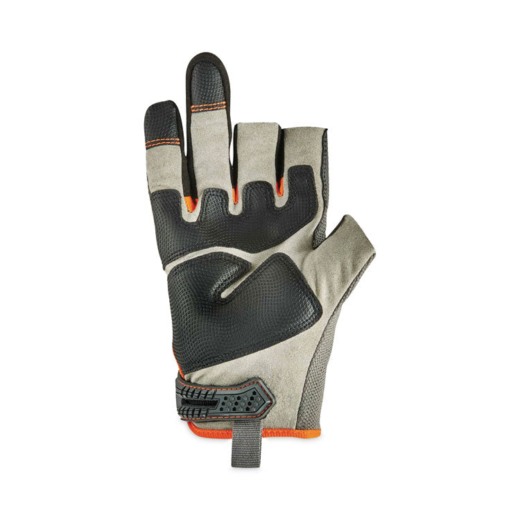 ProFlex 720 Heavy-Duty Framing Gloves, 9" Long, XX-Large, Gray, Pair