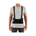 ProFlex 1650 Economy Elastic Back Support Brace, 3X-Large, 46" to 52" Waist, Black