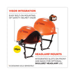 Skullerz 8975-MIPS Class C Safety Helmet with MIPS Elevate Ratchet Suspension, Orange