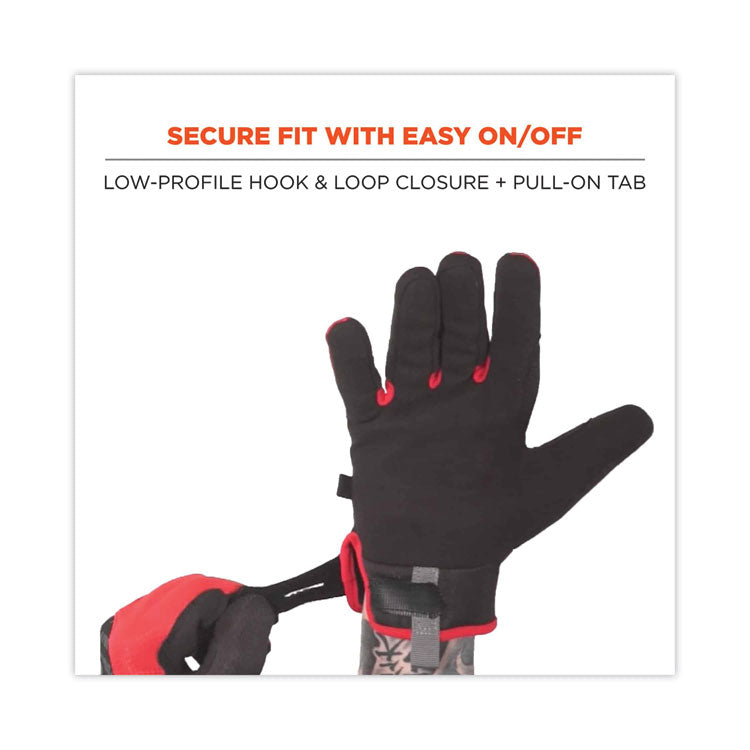 ProFlex 812CR6 ANSI A6 Utility and CR Gloves, EN388: 2543E, 9" Long, XX-Large, Black, Pair