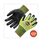 ProFlex 7022 ANSI A2 Coated CR Gloves DSX, EN388: 4342B, 9.25" Long, Large, Lime, 144 Pairs/Carton