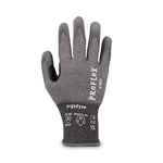 ProFlex 7071 ANSI A7 PU Coated CR Gloves, EN388: 4X42F, 9" Long, XX-Large, Gray, Pair