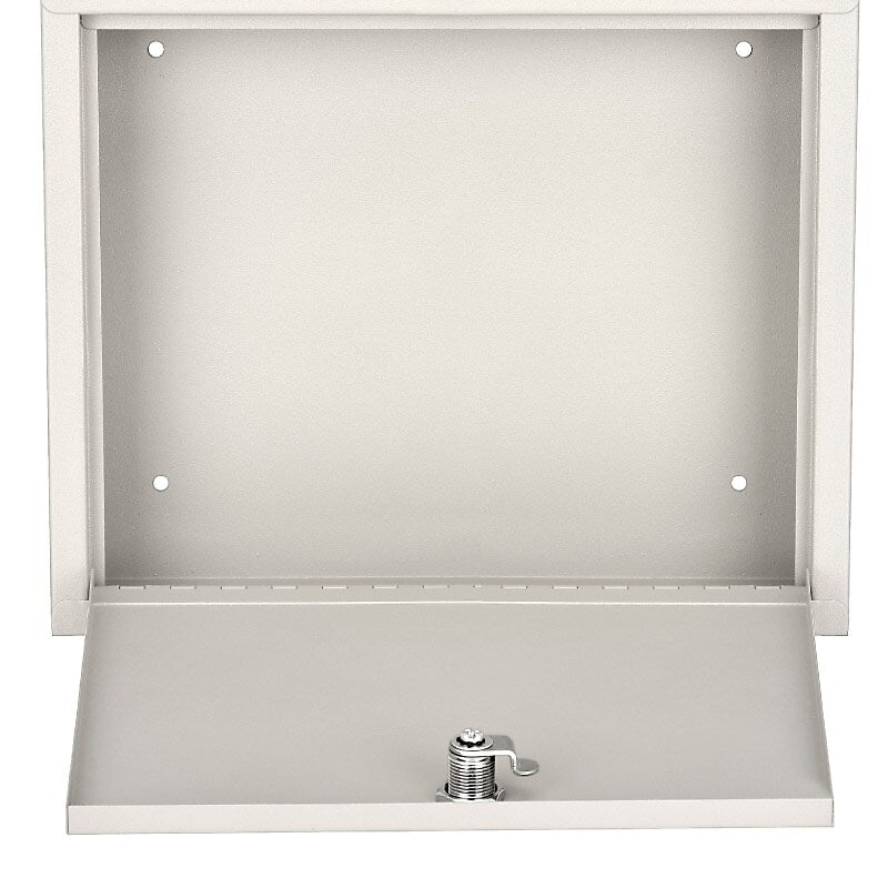 Adiroffice Steel Multipurpose Large Size Suggestion Drop Box Interoffice Mailbox, White (631-03-WHI)