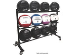 Champion Sports Promax Black 3-Tier Medicine Ball Rack (RPXRACK)