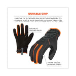 ProFlex 812 Standard Mechanics Gloves, 9" Long, XX-Large, Black, Pair