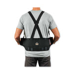 ProFlex 1625 Elastic Back Support Brace, X-Large, 38" to 42" Waist, Black