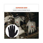 ProFlex 7501 Coated Waterproof Winter Gloves, EN388: 2131X, 10.5" Long, Large, Gray, Pair