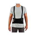 ProFlex 1100SF Standard Spandex Back Support Brace, 4X-Large, 52" to 58" Waist, Black
