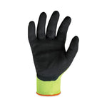 ProFlex 7021 Hi-Vis Nitrile-Coated CR Gloves, EN388: 4342B, 9.25" Long, Large, Lime, Pair