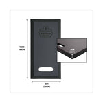 ProFlex 376 Small Foam Kneeling Pad, 0.5", Small, Black