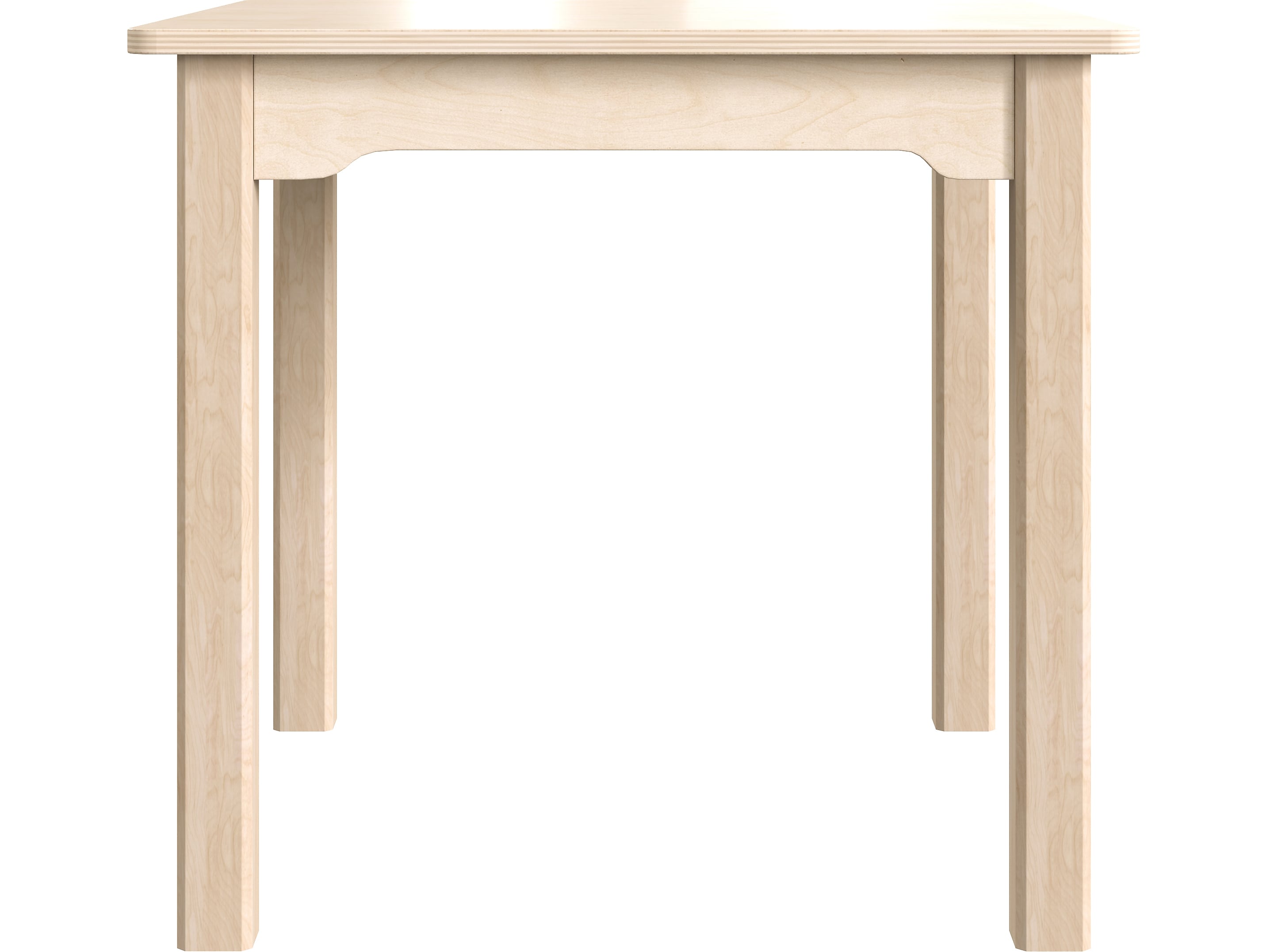 Flash Furniture Bright Beginnings Hercules Square Table, 23.5" x 23.5", Beech (MK-ME088009-GG)