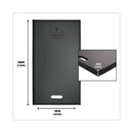 ProFlex 386 Large Foam Kneeling Pad, 0.5", Large, Black