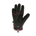 ProFlex 812CR6 ANSI A6 Utility and CR Gloves, EN388: 2543E, 9" Long, Large, Black, Pair