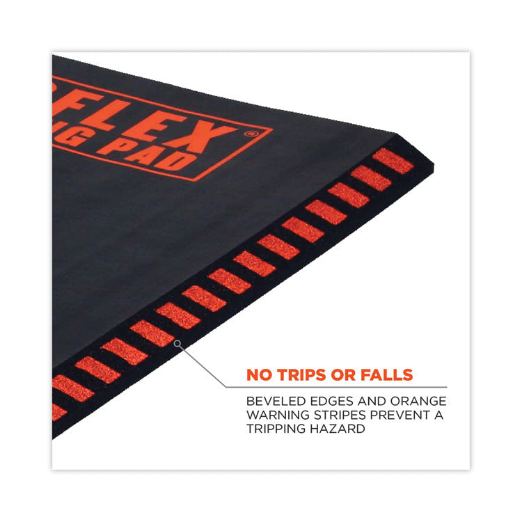 ProFlex 390 XL Foam Kneeling Pad, 1", X-Large, Black