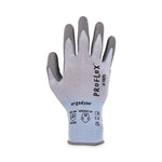 ProFlex 7025 ANSI A2 PU Coated CR Gloves, EN388: 2X42B, 9" Long, Large, Blue, 12 Pairs