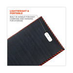 ProFlex 390 XL Foam Kneeling Pad, 1", X-Large, Black