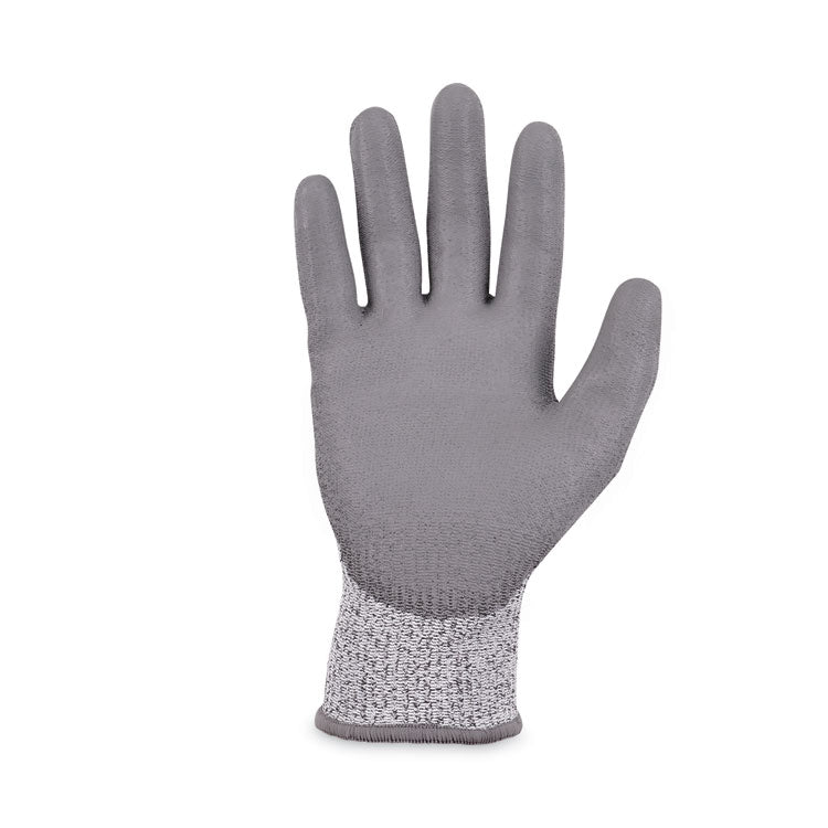 ProFlex 7030 ANSI A3 PU Coated CR Gloves, EN388: 4X42C, 9" Long, XX-Large, Gray, 12 Pairs