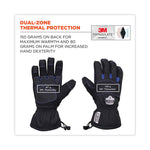 ProFlex 819WP Extreme Thermal WP Gloves, EN388: 4222B, 9" Long, XX-Large, Black, Pair