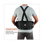 ProFlex 1400UN Universal Size Back Support Brace, One Size Fits All, 25" to 58" Waist, Black