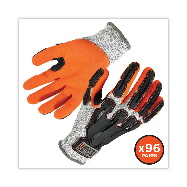 ProFlex 922CR Nitrile Coated Cut-Resistant Gloves, EN388: 4442CP, X-Large, Gray, 96 Pairs/Carton