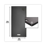 ProFlex 391 XL Foam Kneeling Pad, 0.5", X-Large, Black