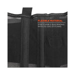 ProFlex 100HV Economy Hi-Vis Spandex Back Support Brace, Small, 25" to 30" Waist, Black/Orange