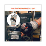 ProFlex 720 Heavy-Duty Framing Gloves, 9" Long, XX-Large, Gray, Pair