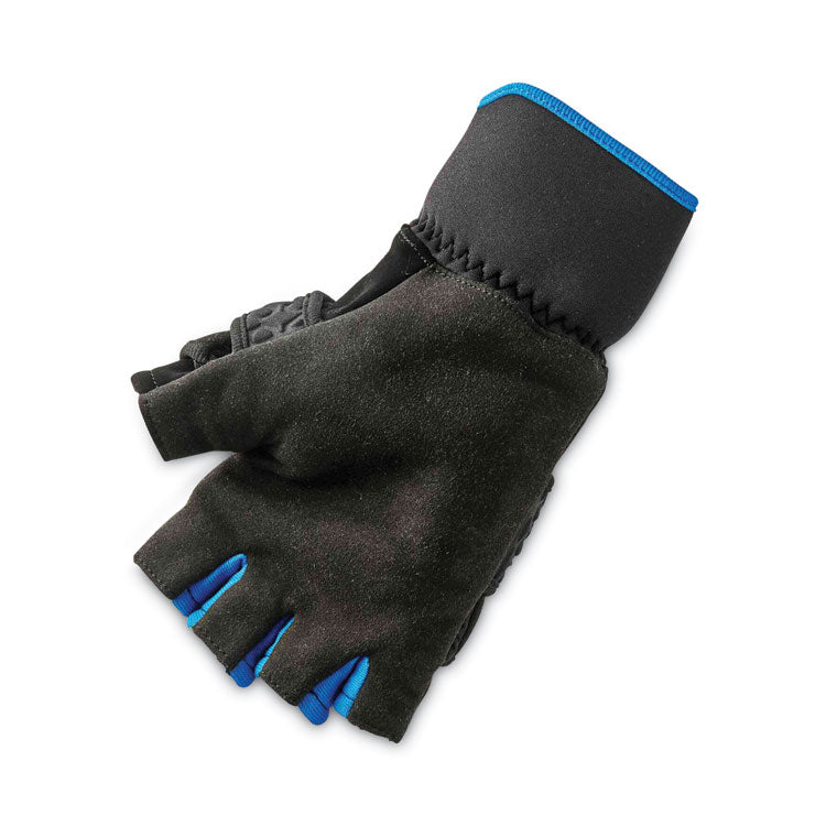ProFlex 816 Thermal Flip-Top Gloves, EN388: 3423X, 9" Long, XX-Large, Black, Pair