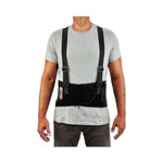 ProFlex 1100SF Standard Spandex Back Support Brace, Large, 34" to 38" Waist, Black