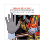 ProFlex 7025 ANSI A2 PU Coated CR Gloves, EN388: 2X42B, 9" Long, XX-Large, Blue, Pair