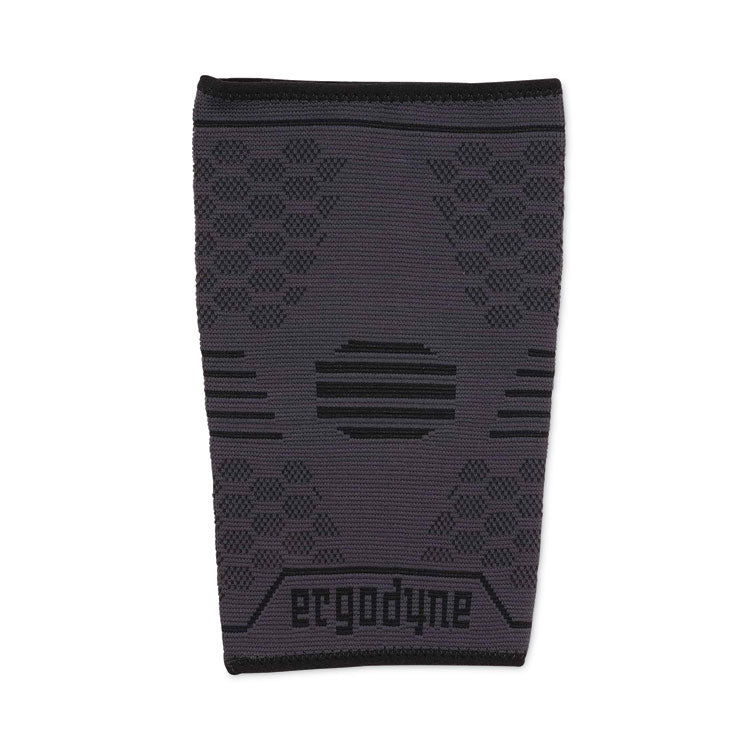 ProFlex 651 Elbow Compression Sleeve, Large, Gray/Black