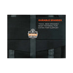 ProFlex 1100SF Standard Spandex Back Support Brace, 4X-Large, 52" to 58" Waist, Black