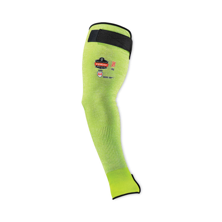 ProFlex 7941-PR CR Protective Arm Sleeve, 22", Lime, 144 Pairs/Carton
