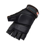 ProFlex 900 Half-Finger Impact Gloves, EN388: 1121X, X-Large, Black, Pair