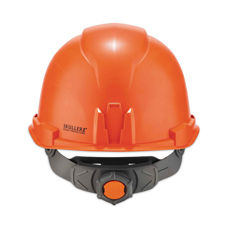 Skullerz 8970LED Class E Hard Hat Cap Style with LED Light, Orange